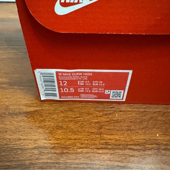 Nike Dunk High Moon Fossil (Women's) Size 12 - Picture 8 of 8